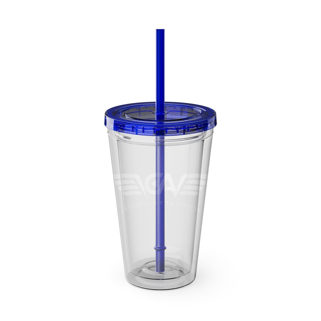 Tumbler with Straw, 16oz
