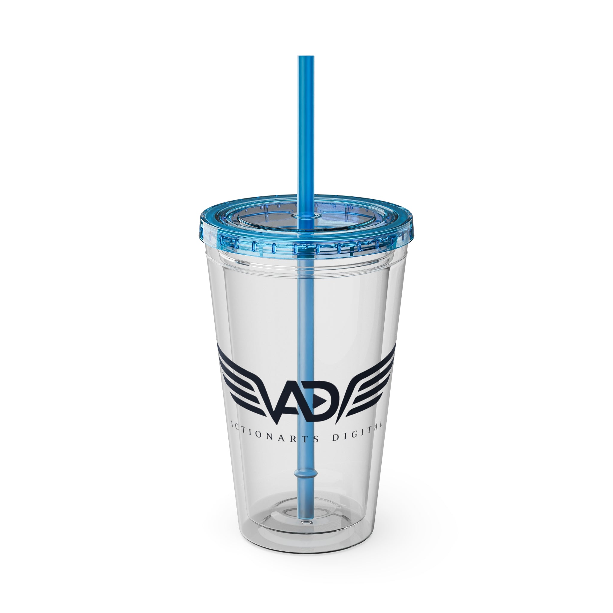 Tumbler with Straw, 16oz