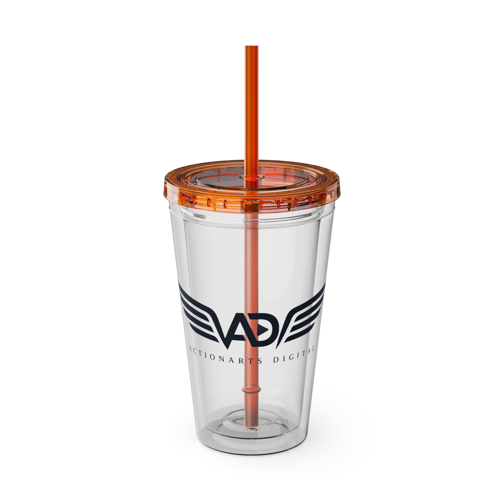 Tumbler with Straw, 16oz