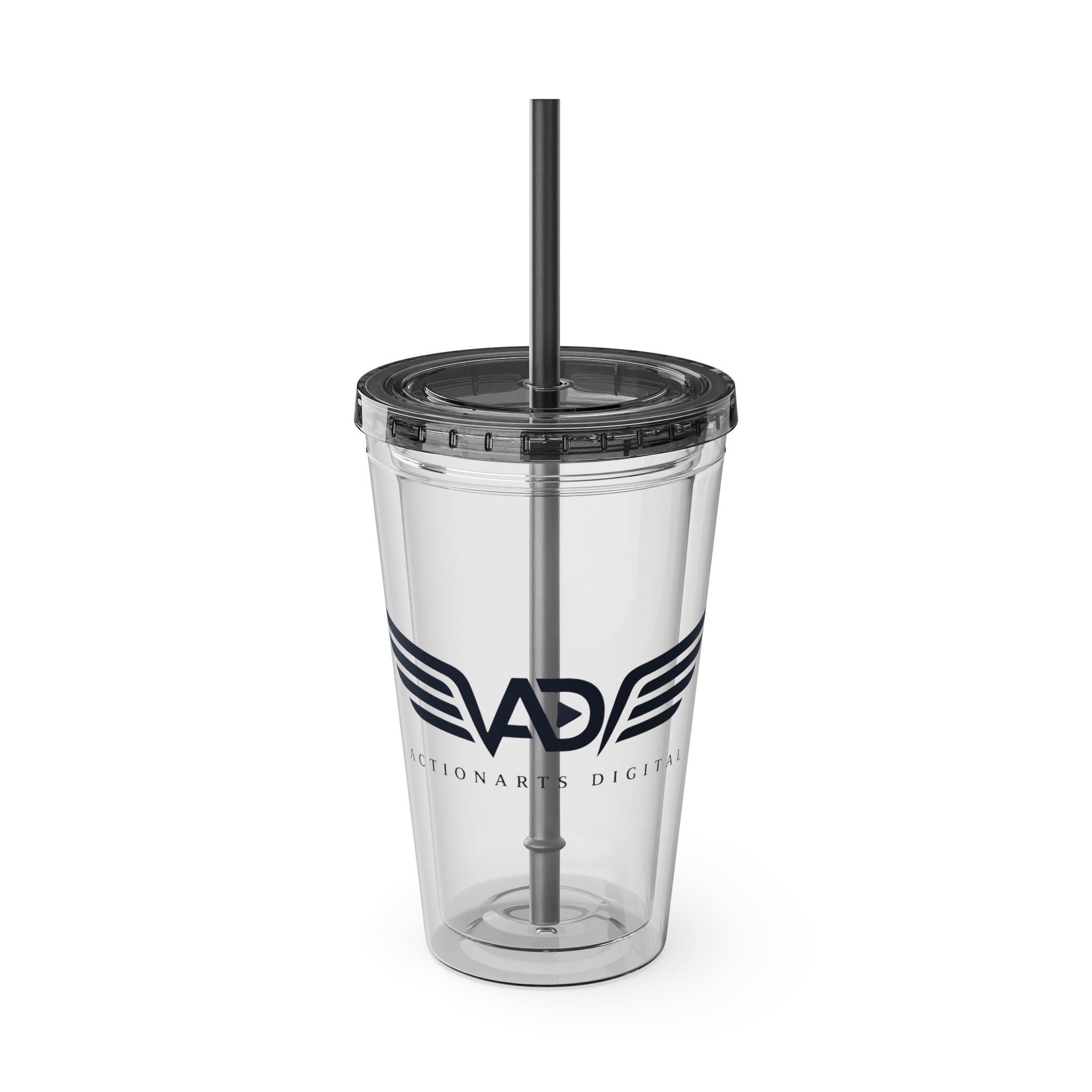 Tumbler with Straw, 16oz