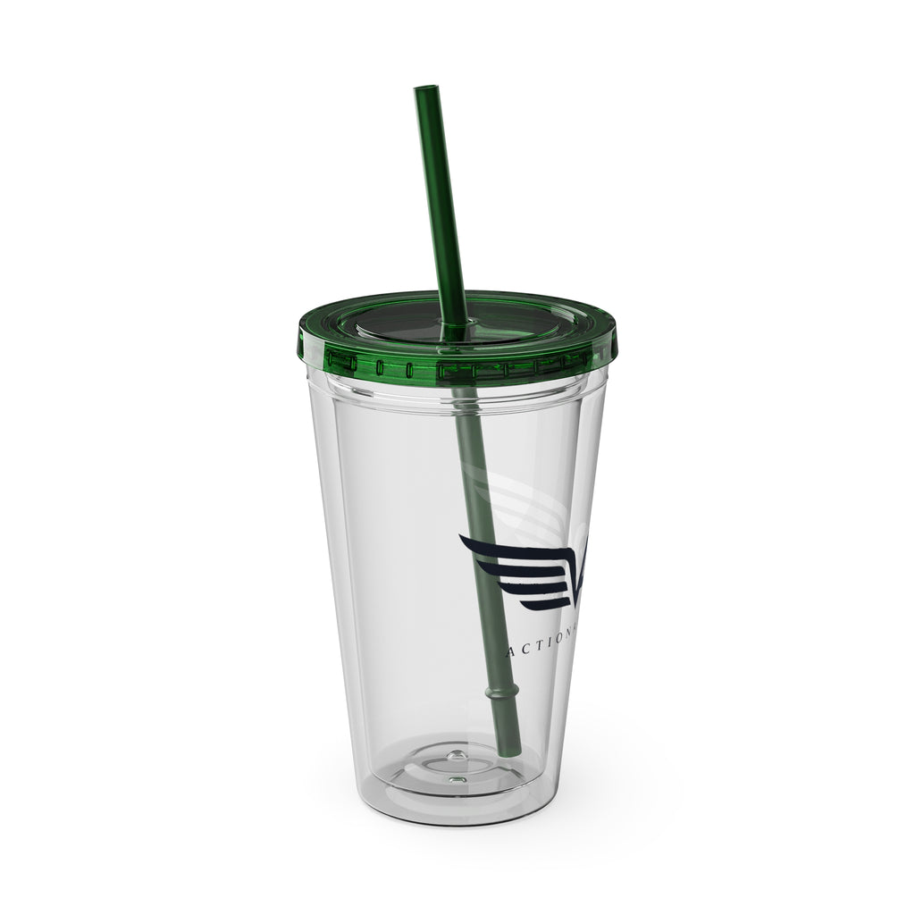 Tumbler with Straw, 16oz