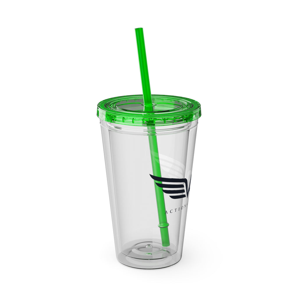 Tumbler with Straw, 16oz
